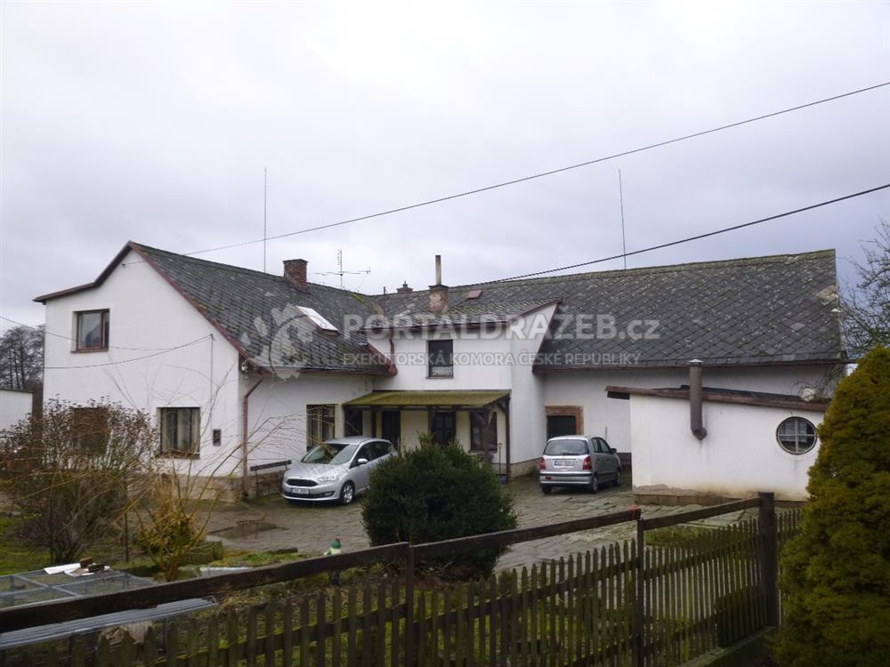 Podíl 1/4 na RD (zem used.) v Dobré Vodě u Hořic