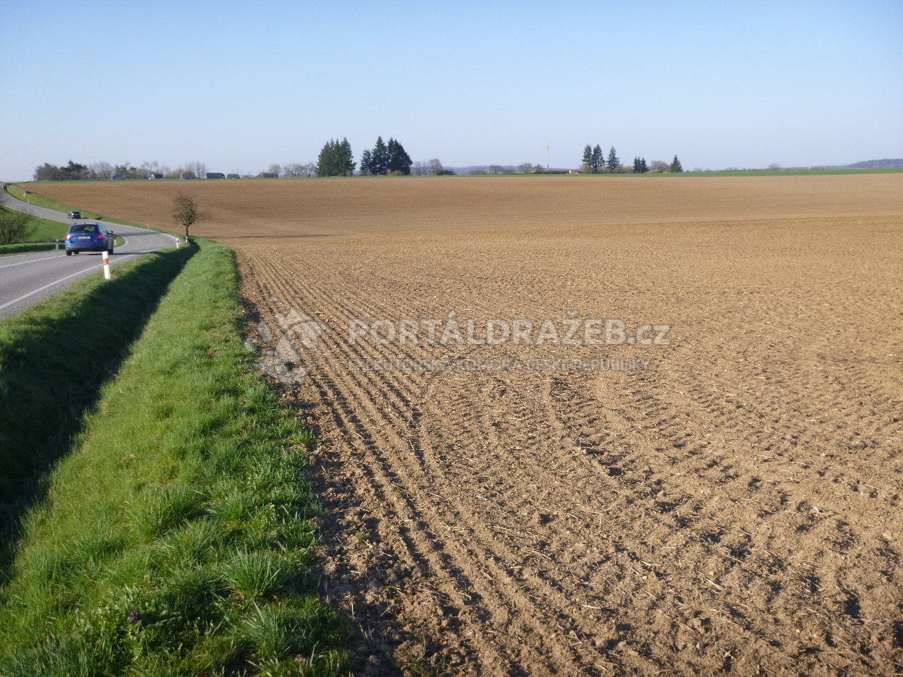 Podíl na zemědělských pozemcích v k.ú. Moravské