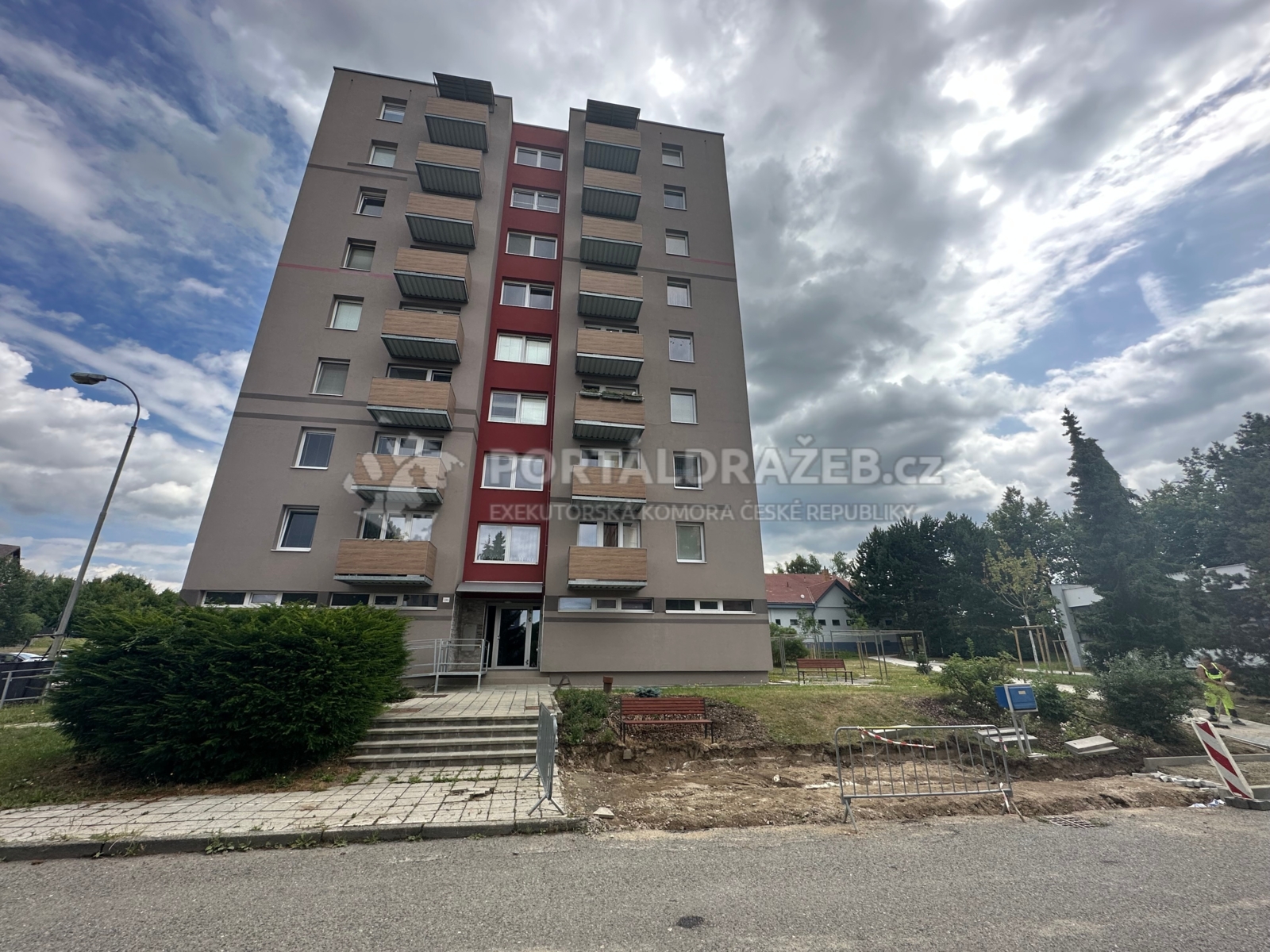 ideální podíl 1/9 bytu v k.ú. Milevsko, okres Písek, opakovaná dražba