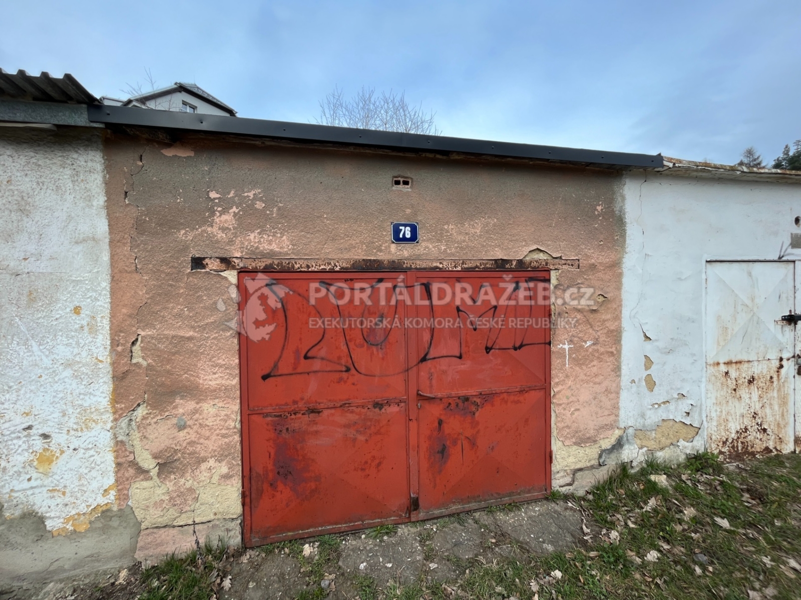 Dražba podílu 2/3 na garáži, Mimoň, okr Česká Lípa