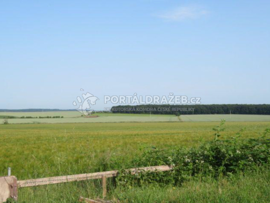 Dražba spoluvlastnického podílu pozemku, obec