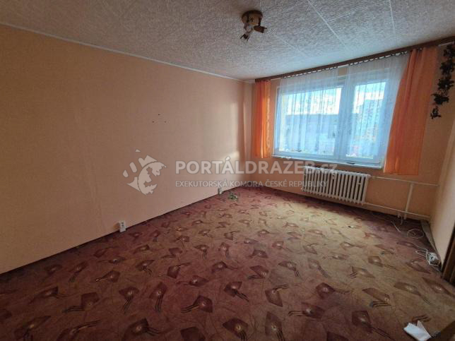 Byt 1+1, 35,6 m2, v Bílině, okres Teplice