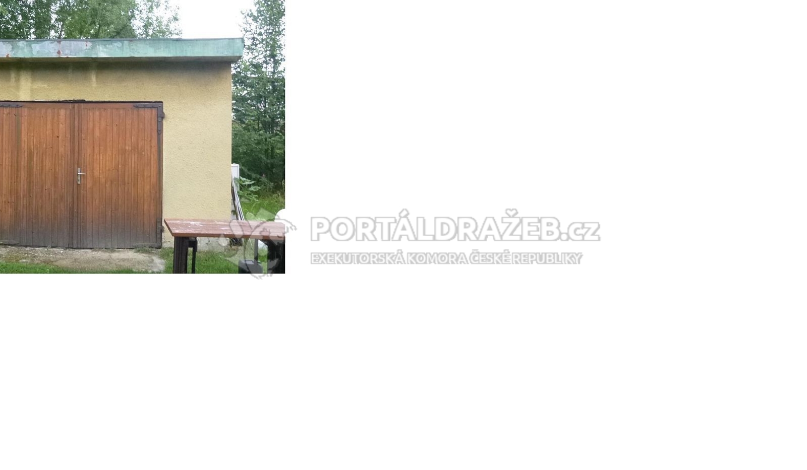 garáž s pozemkem, k.ú. Šluknov - 1/2