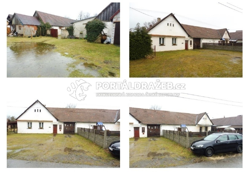 2.DJ - Podíl 1/12 rodinného domu v obci Cep, okres Jindřichův Hradec