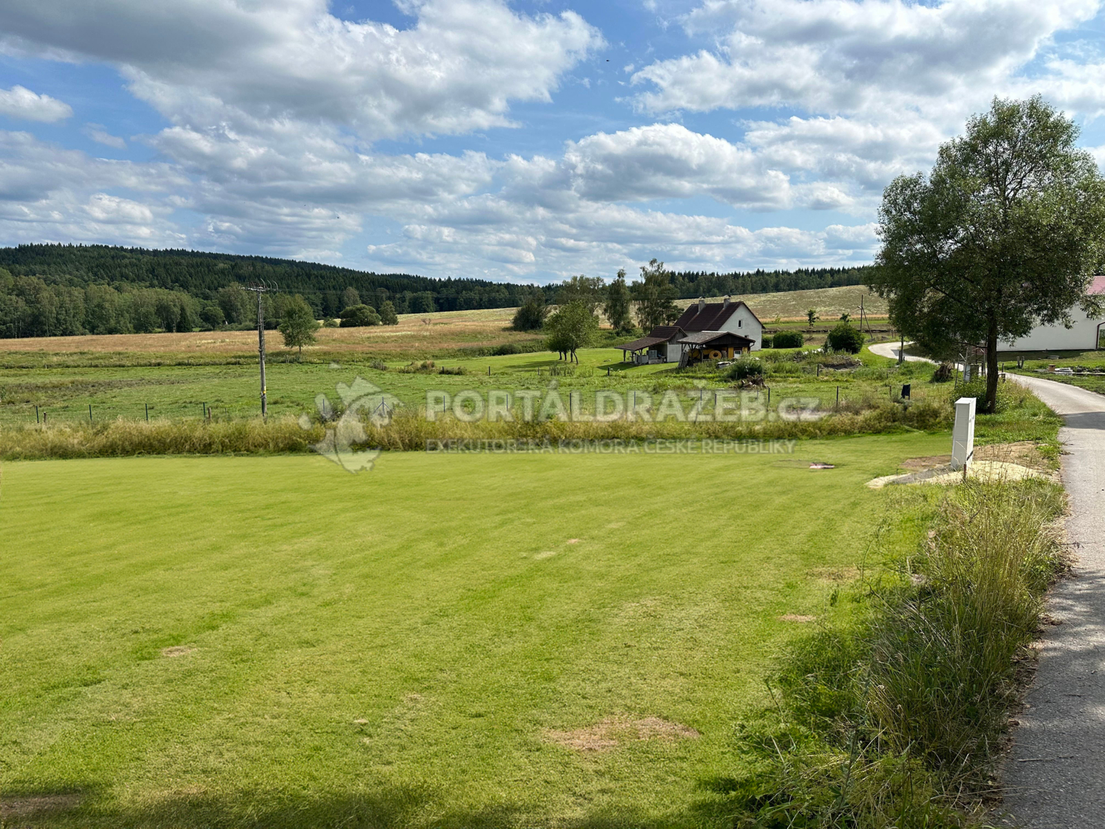 Pozemek o velikosti 1835m2, Dolní Dvořiště