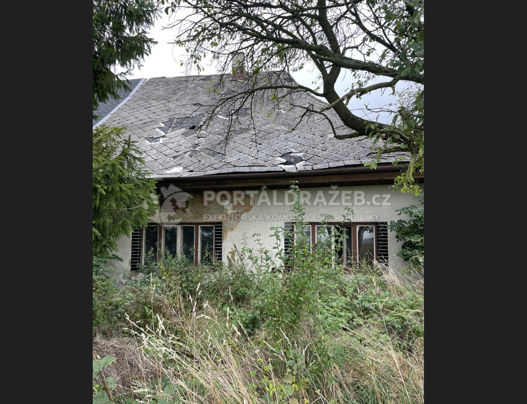 Dražba rodinného domu č. p. 53 + pozemky v obci Provodovice