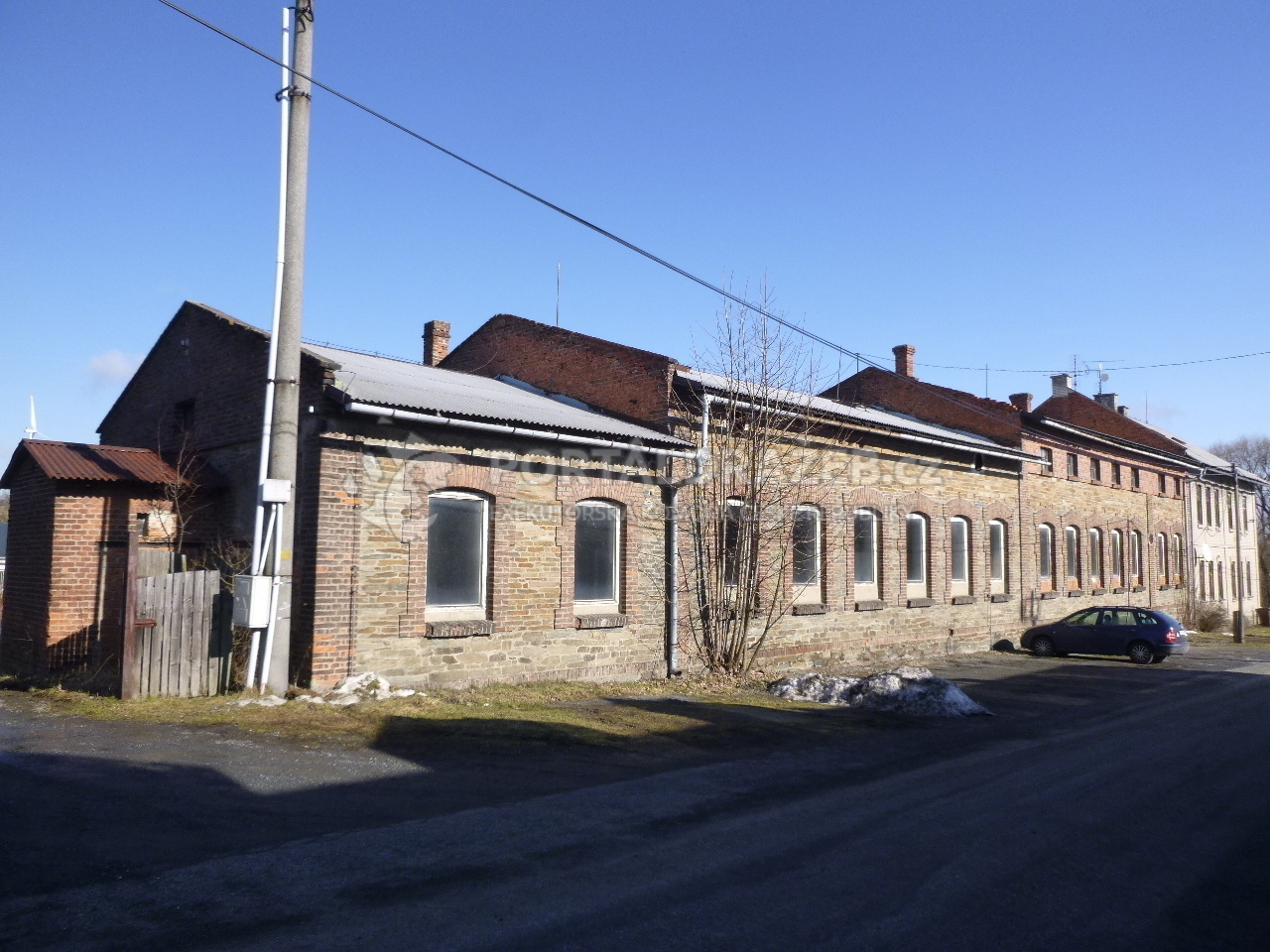 Objekt smíšené konstrukce v obci Jívová, okr.