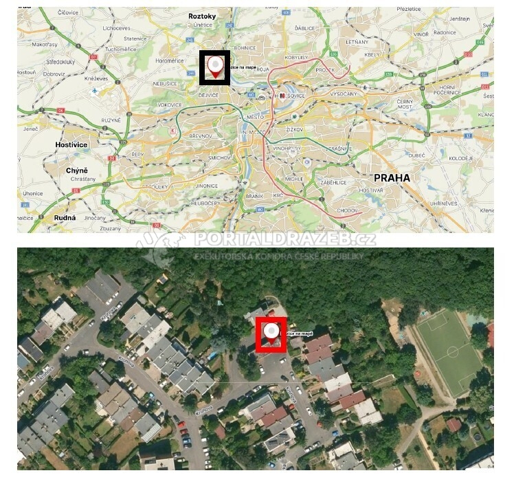 Spoluvlastnický podíl na pozemku a garáži v Praze
