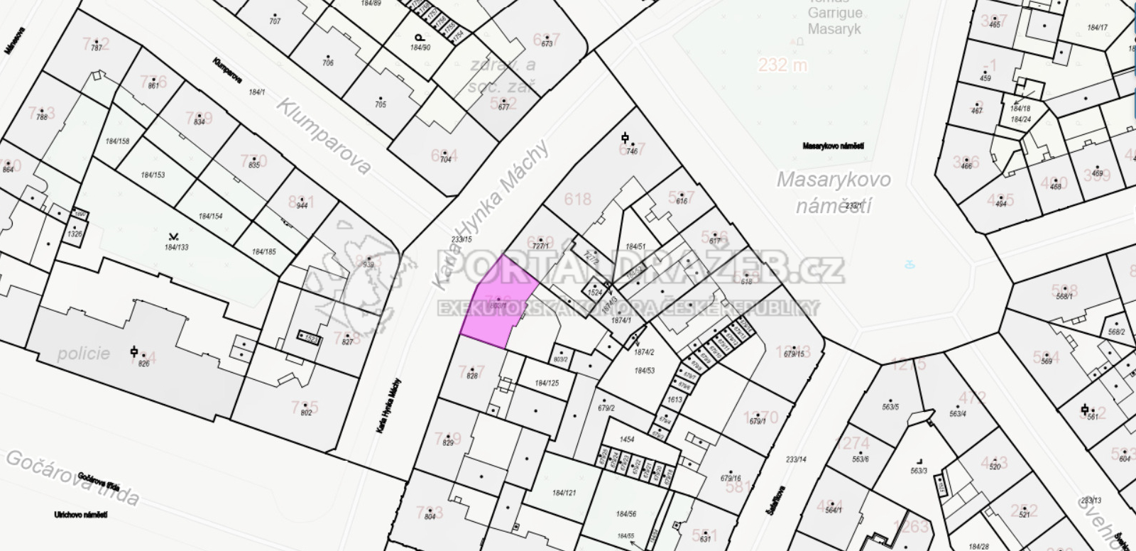 id. podíl 67/1000 nebytového prostoru v k.ú.