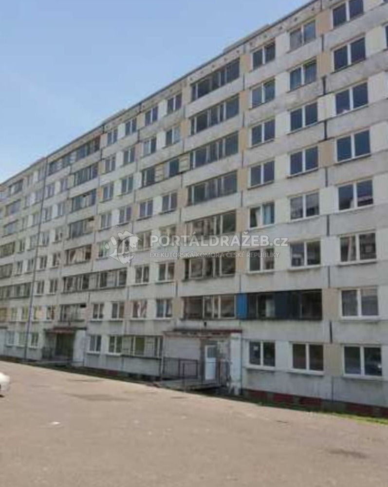 Dražba šesti bytových jednotek v Litvínově (ulice Třebušická a Albrechtická)