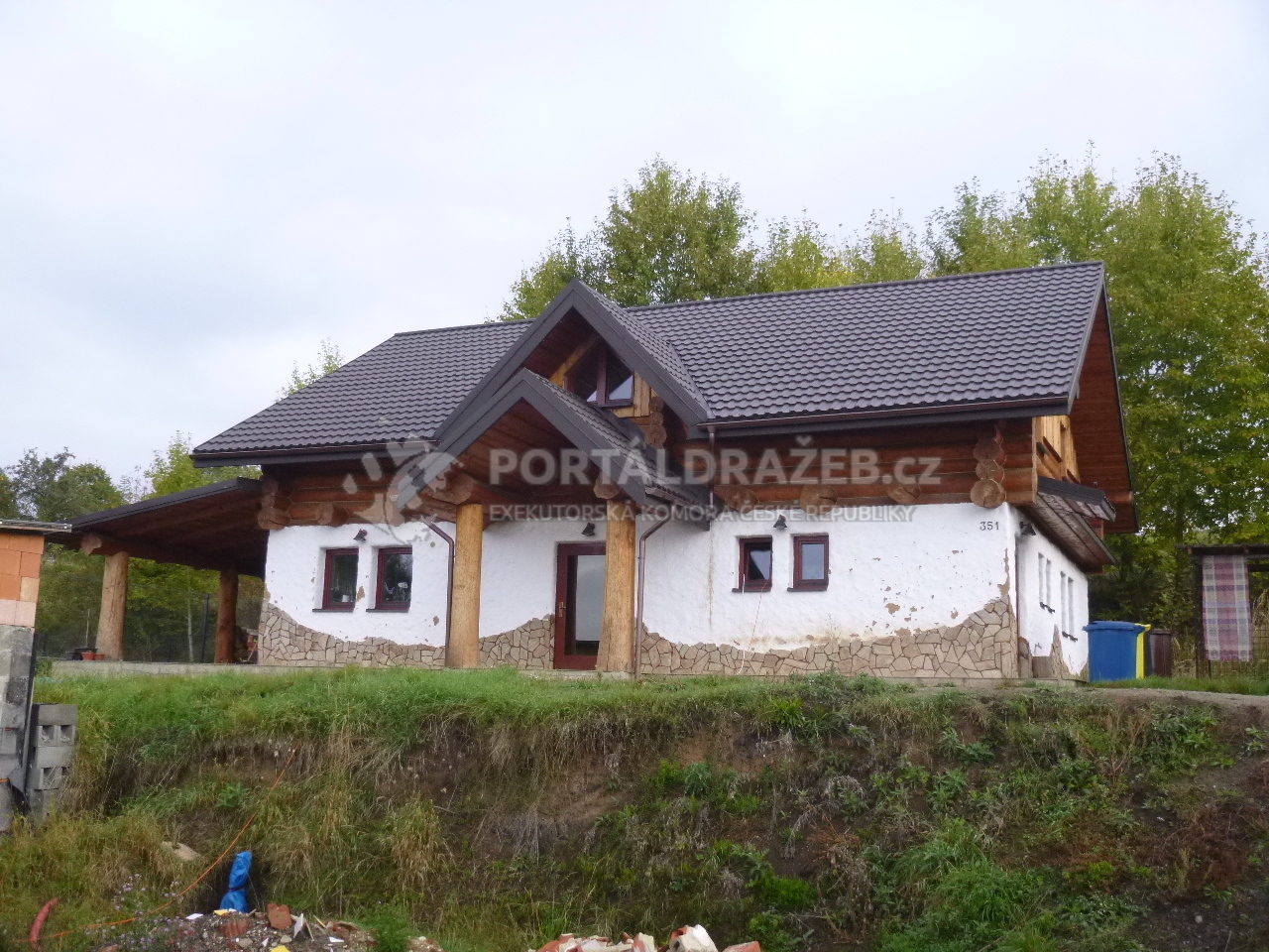 Rodinný dům v obci Knínice, okr. Blansko