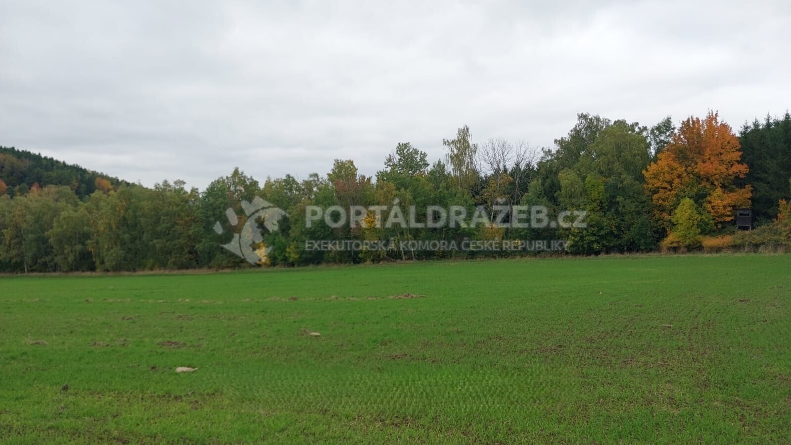 Pozemky v obci Obytce, okres Klatovy