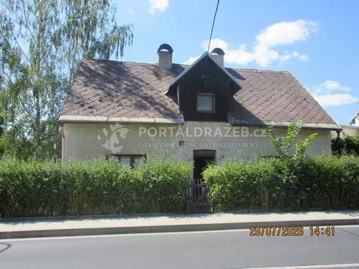 Dražba rodinného domu na ul. Chranišov 57, 357 35 Nové Sedlo - Chranišov, včetně pozemků