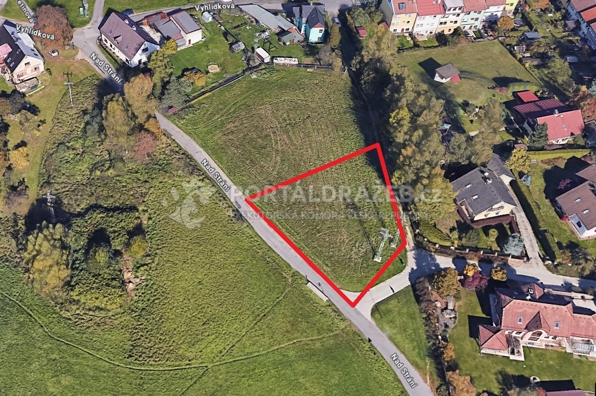 Stavební pozemek 994 m2 – Nad Strání, Vesec u Liberce