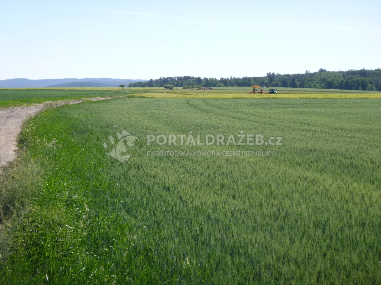 Podíly na pozemcích v k.ú. Kotenčice, okr. Příbram