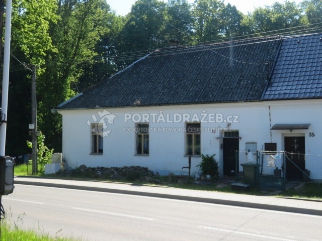 Dražba podílu 1/3 na RD Třebařov, okr. Svitavy