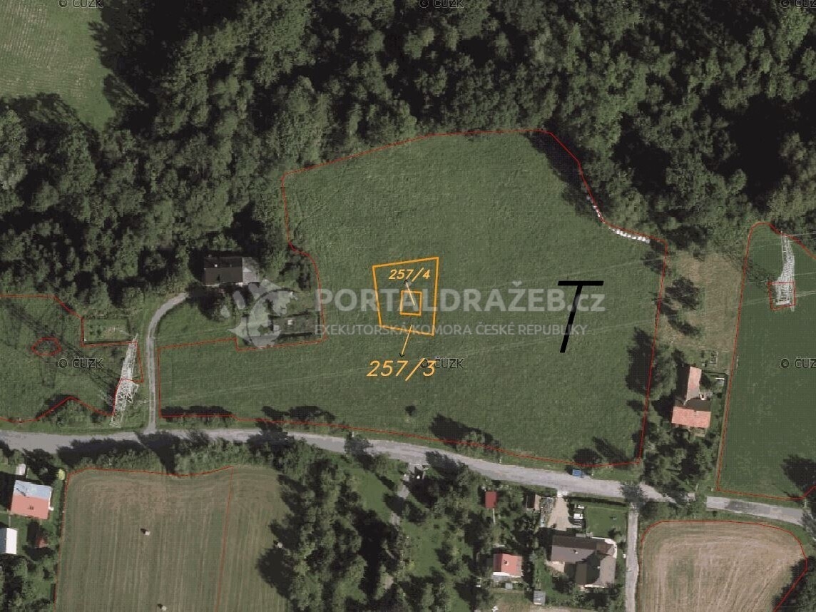 Pozemek o velikosti 471m2, Horní Domaslavice