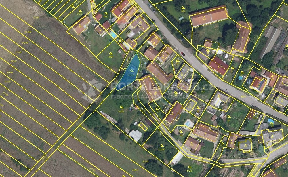 Dražba podílu id. 1/2 na pozemku (zahrada) v obci