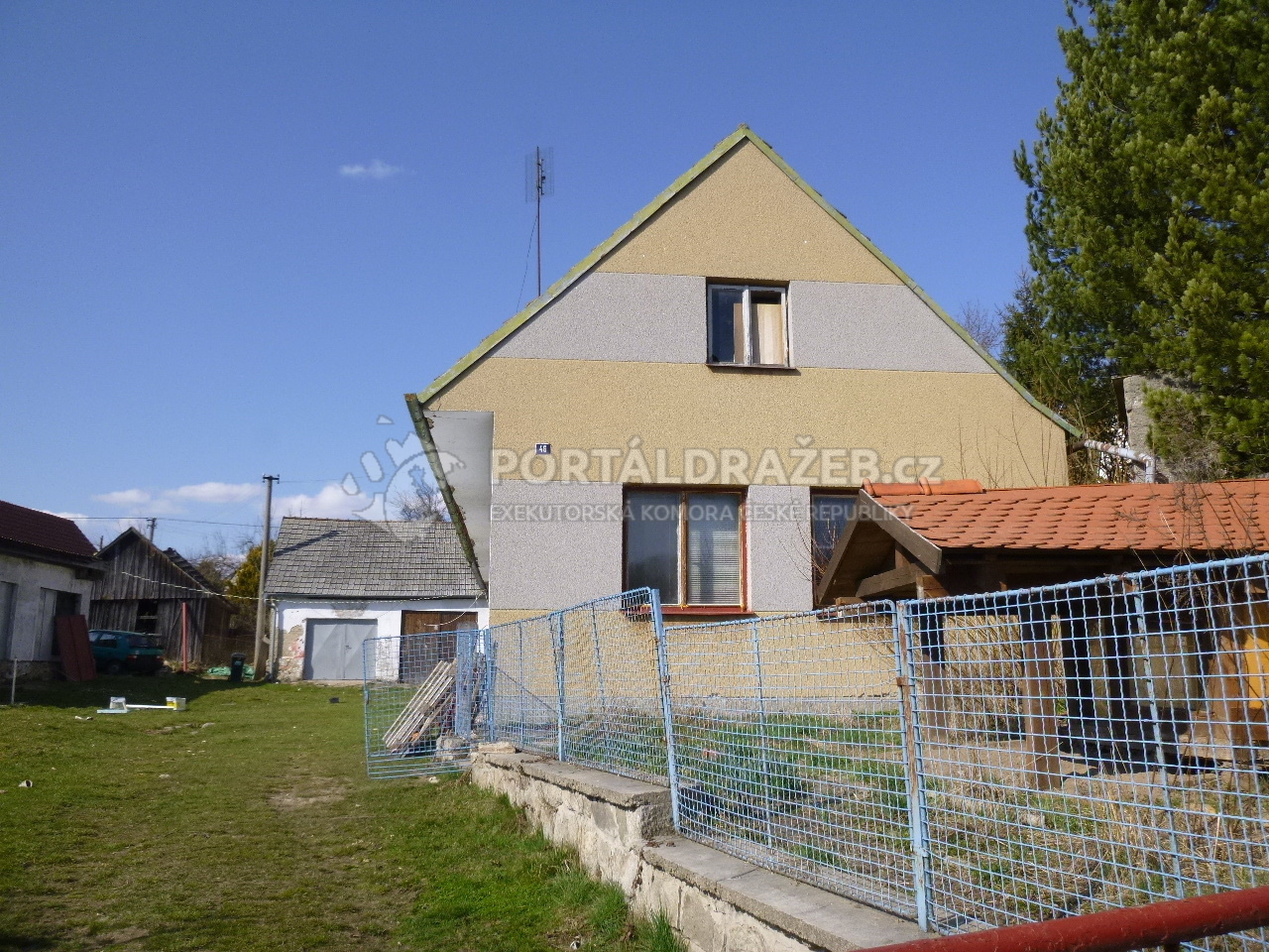 Rodinný dům v obci Nová Olešná, okr. Jindřichův Hradec
