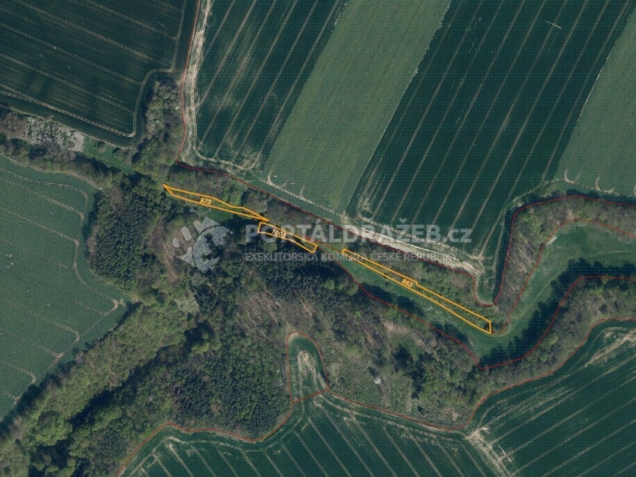 Pozemek o velikosti 3829m2, Tachov u Doks