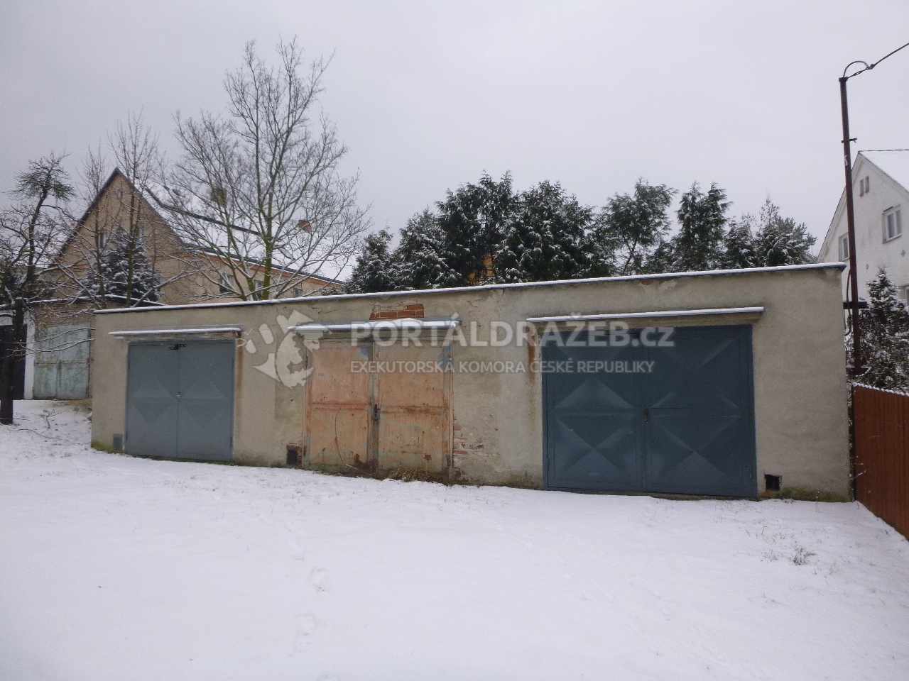 Pozemek s neevidovaným objektem v k.ú. Boletice nad Labem, okr. Děčín