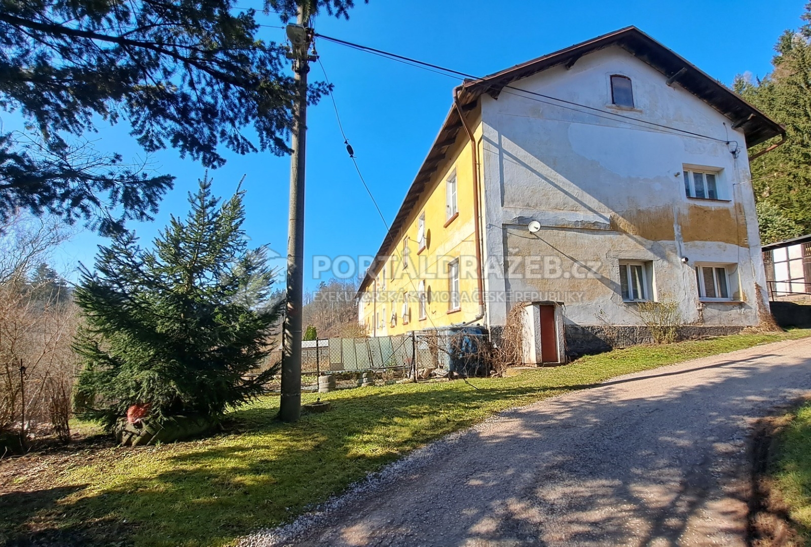 Dražba podílu 9/200 na stavbě č.p. 31, Debrné u
