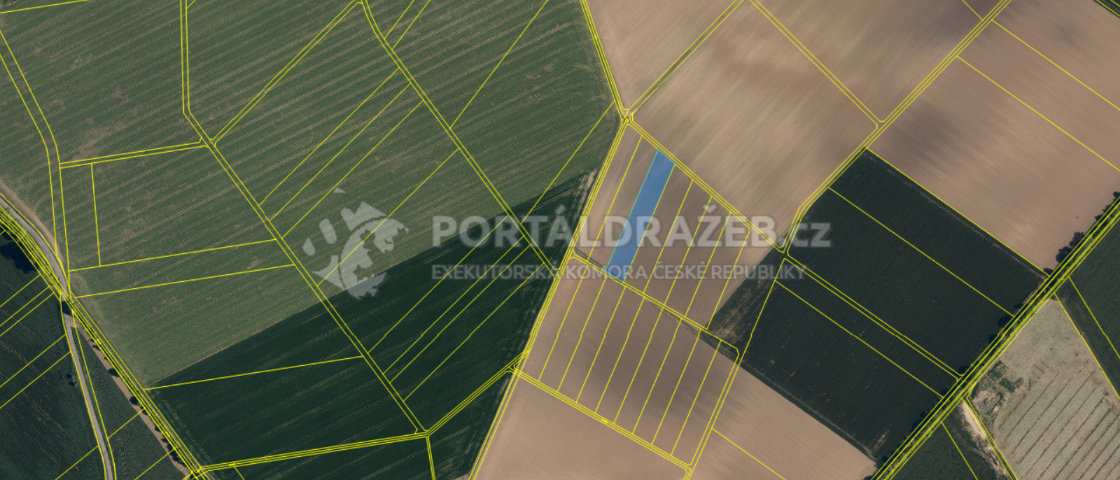 Spoluvlastnický podíl 1/5 pozemku (orná půda) o výměře 3.629 m2 v k.ú. Střížovice u Kvasic, obec Střížovice, okres Kroměříž