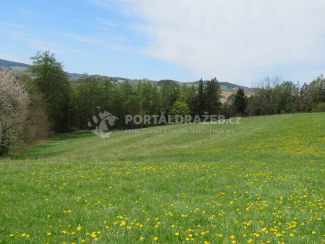 Pozemky, Velhartice, podíl 1/2