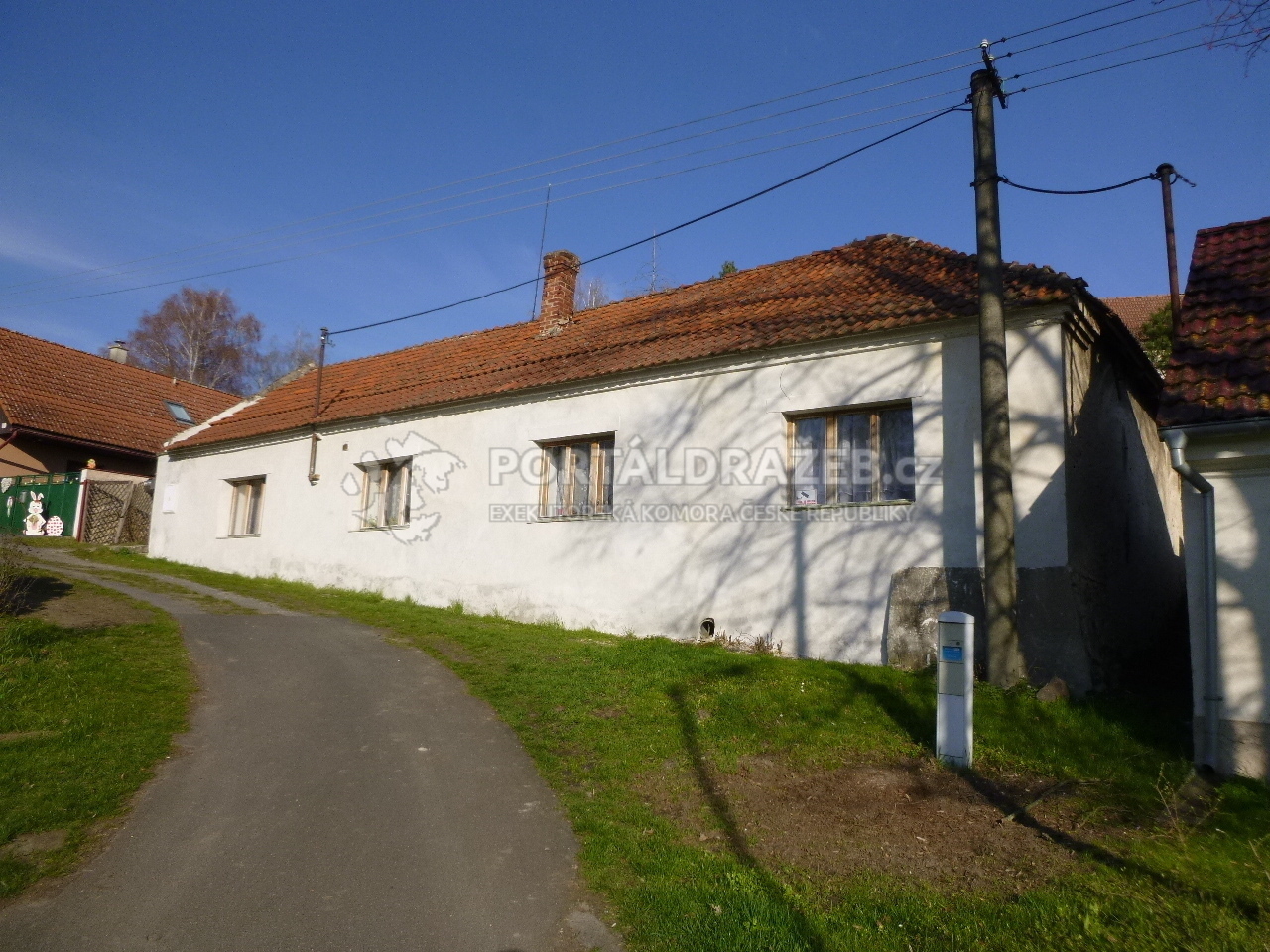 Rodinný dům v obci Klučov, okres Kolín