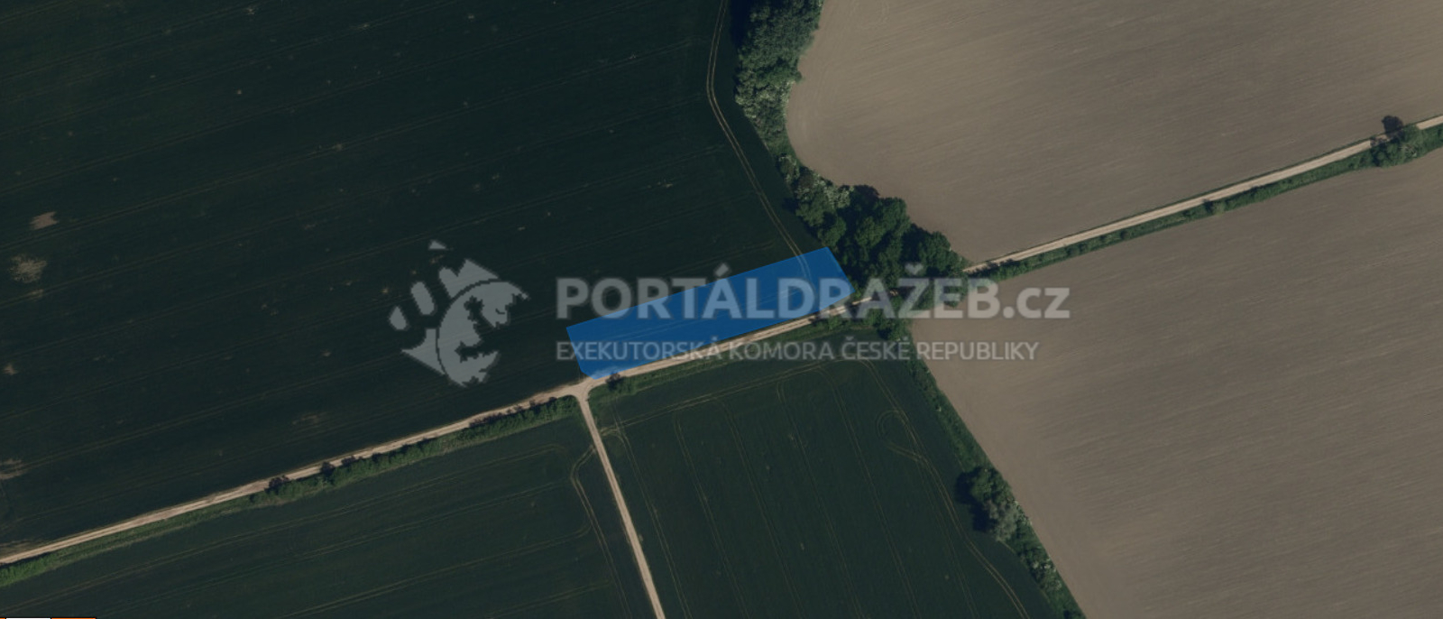 Spoluvlastnický podíl ideální 1/3 pozemků o