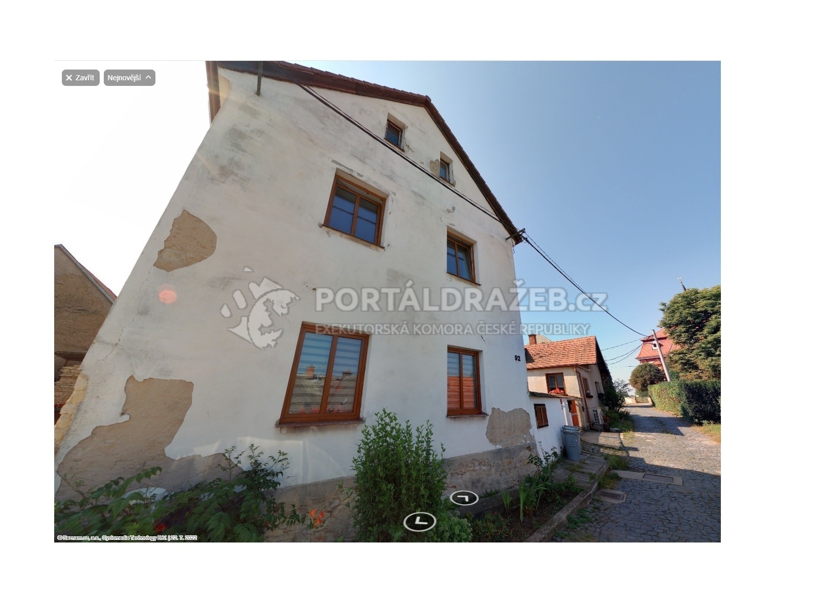 2.DJ - Rodinný dům Liběchov, podíl o velikosti id. 2/8