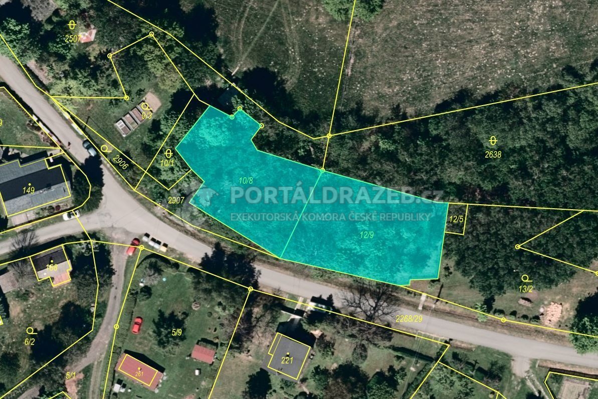 Pozemky v obci Budišov nad Budišovkou, okres Opava