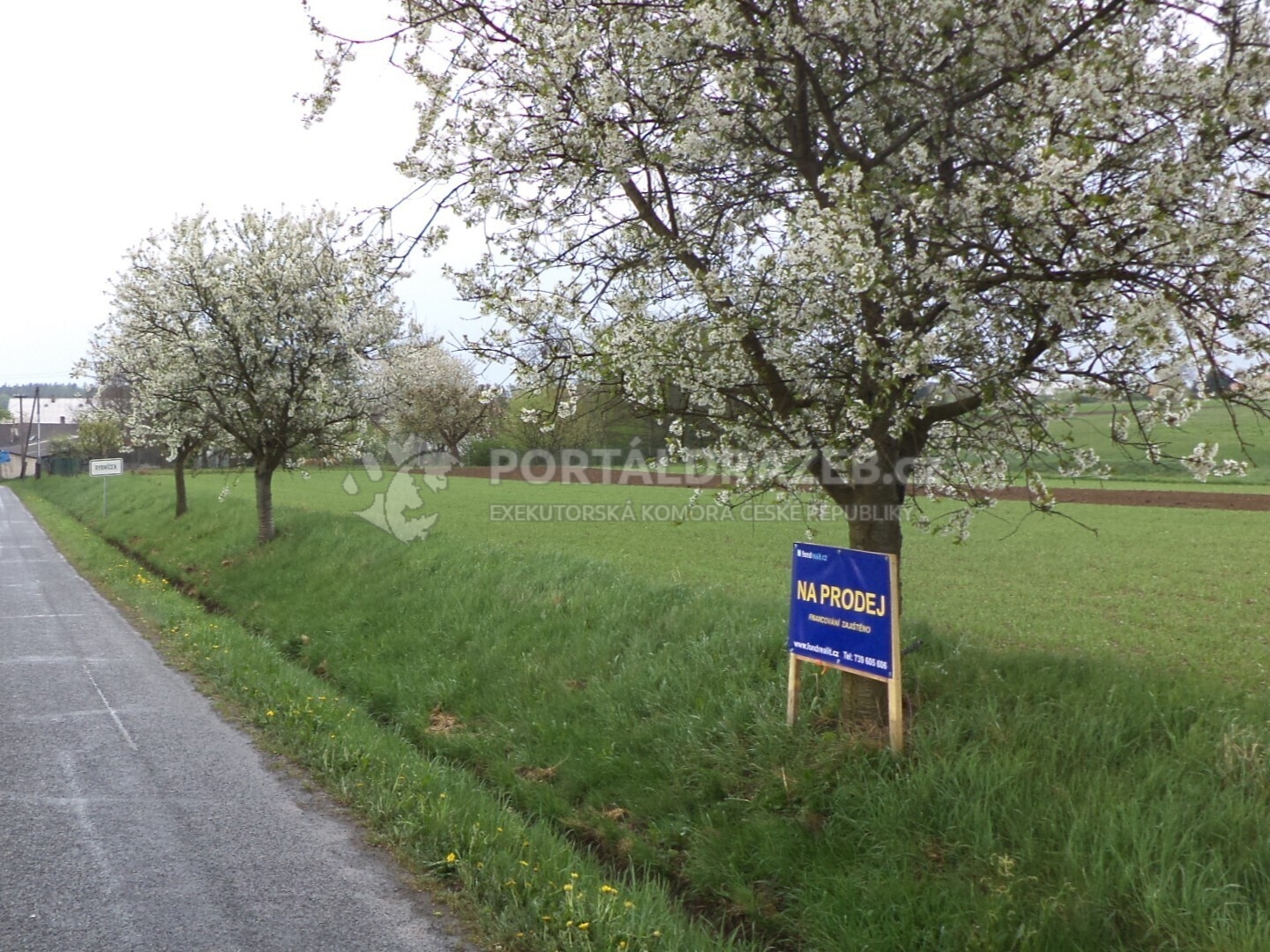 Pozemek o velikosti 1053m2, Rybníček u Habrů