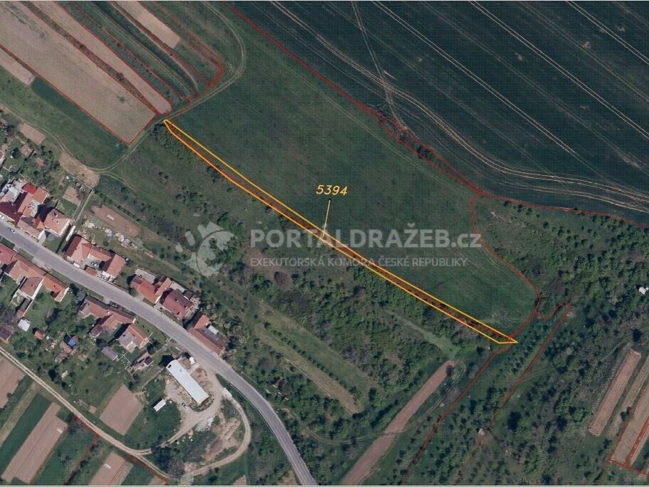 Pozemek o velikosti 1148m2, Drslavice