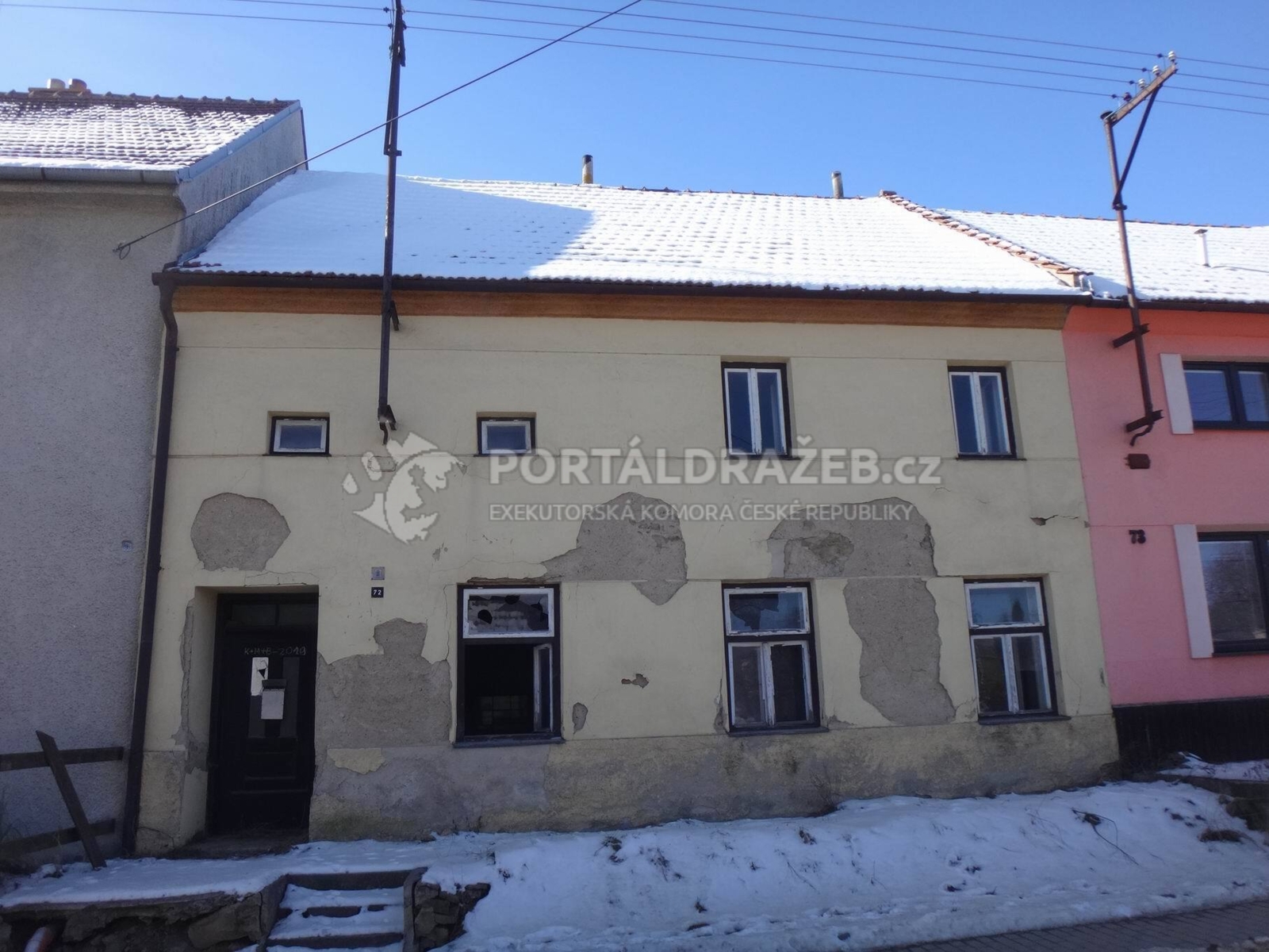 Rodinný dům v obci Studnice, okres Vyškov
