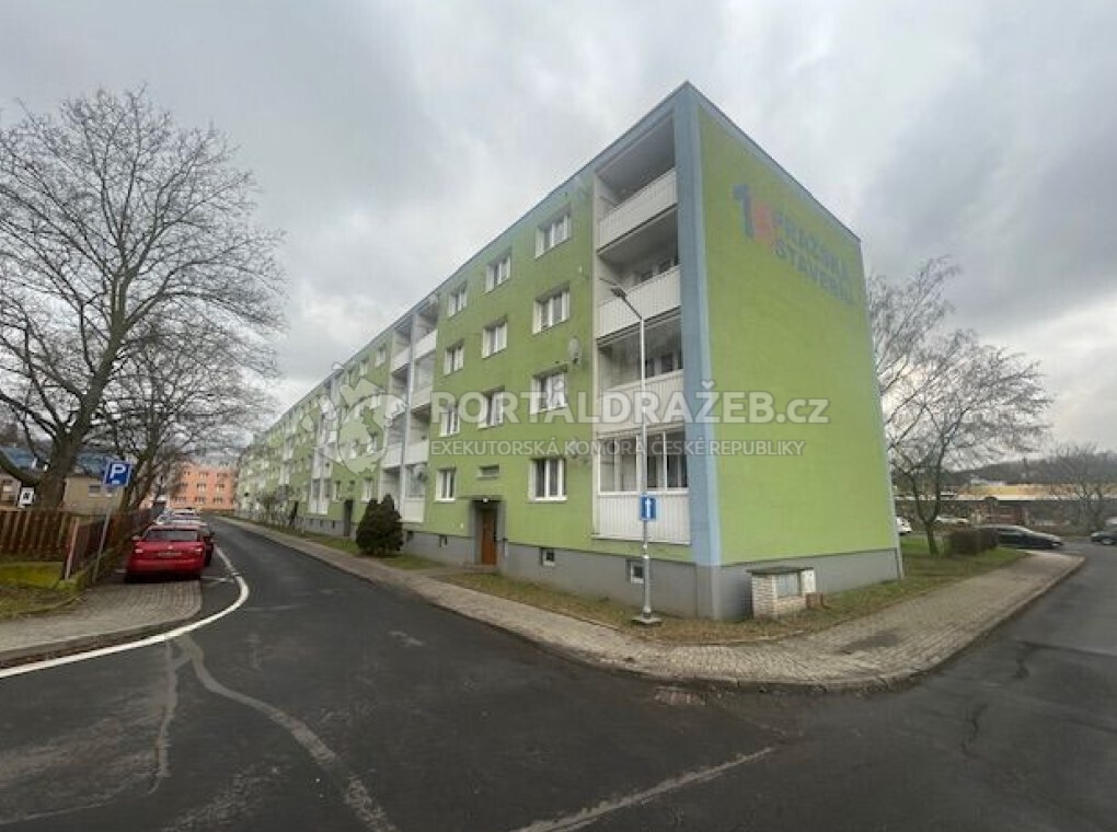 Dražba bytové jednotky 2+1 v obci Bílina