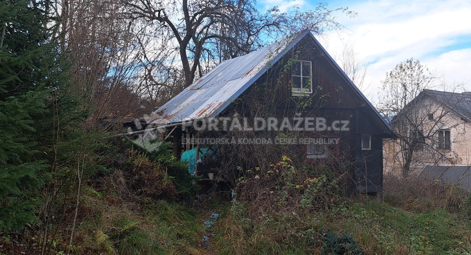 Dražba rodinného domu na cizím pozemku Radešov 6,