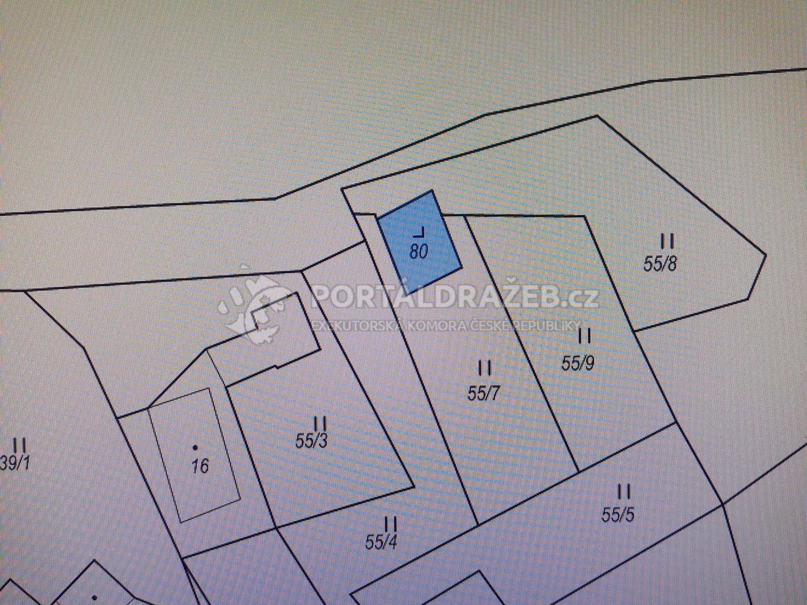 pozemky a zbořeniště v k.ú. Horní Luby