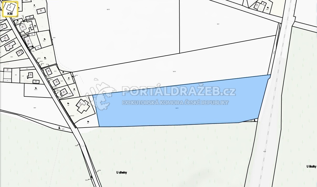 Ideální spoluvlastnický podíl 1/16 na orné půdě, k. ú. Lipová u Chebu