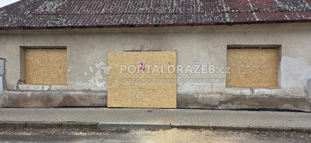 Dražba rodinného domu v obci Lysá nad Labem.