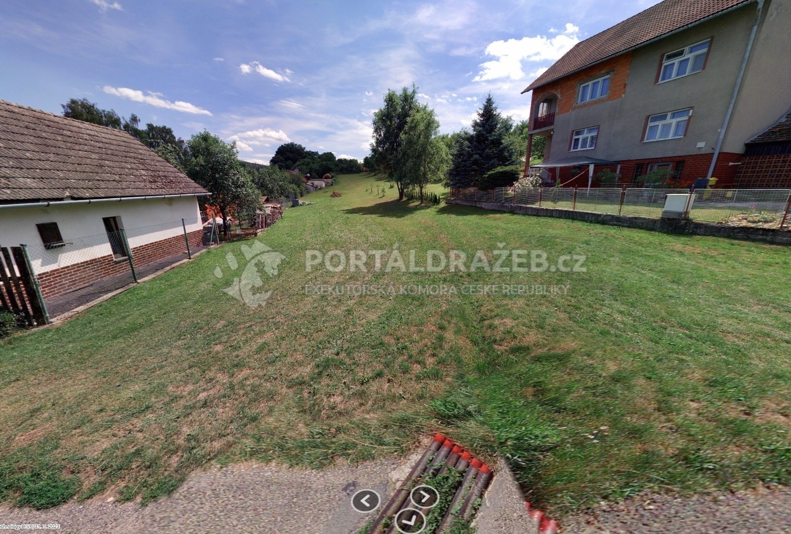 Pozemek ve Vrběticích, orná půda, 1221 m2
