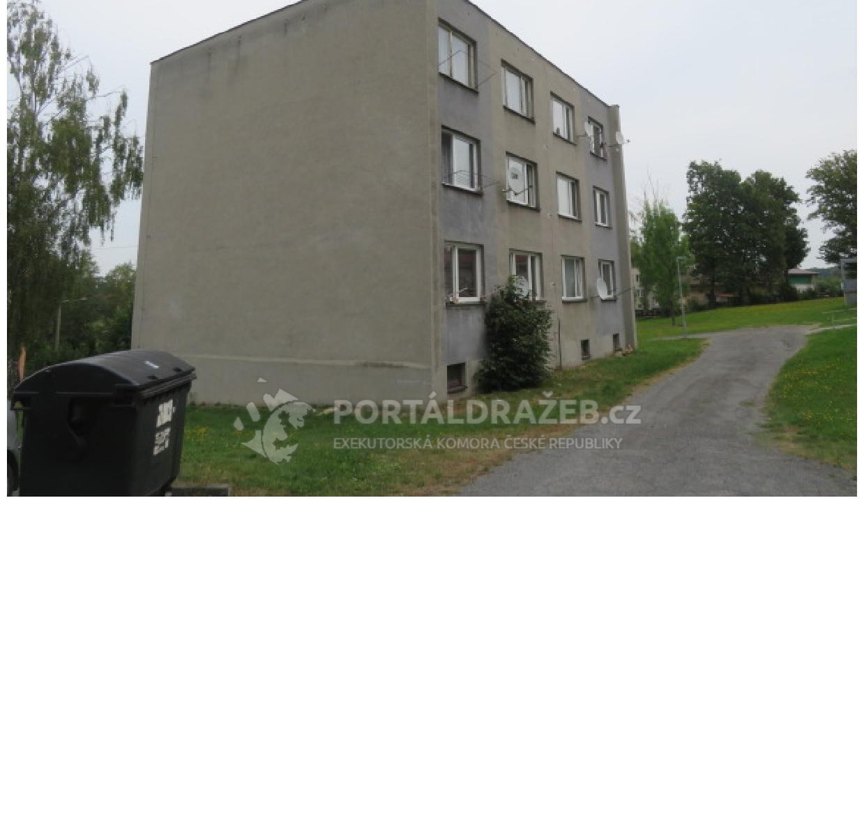 Družstevní byt 3+1 v obci Jeseník nad Odrou, okr.