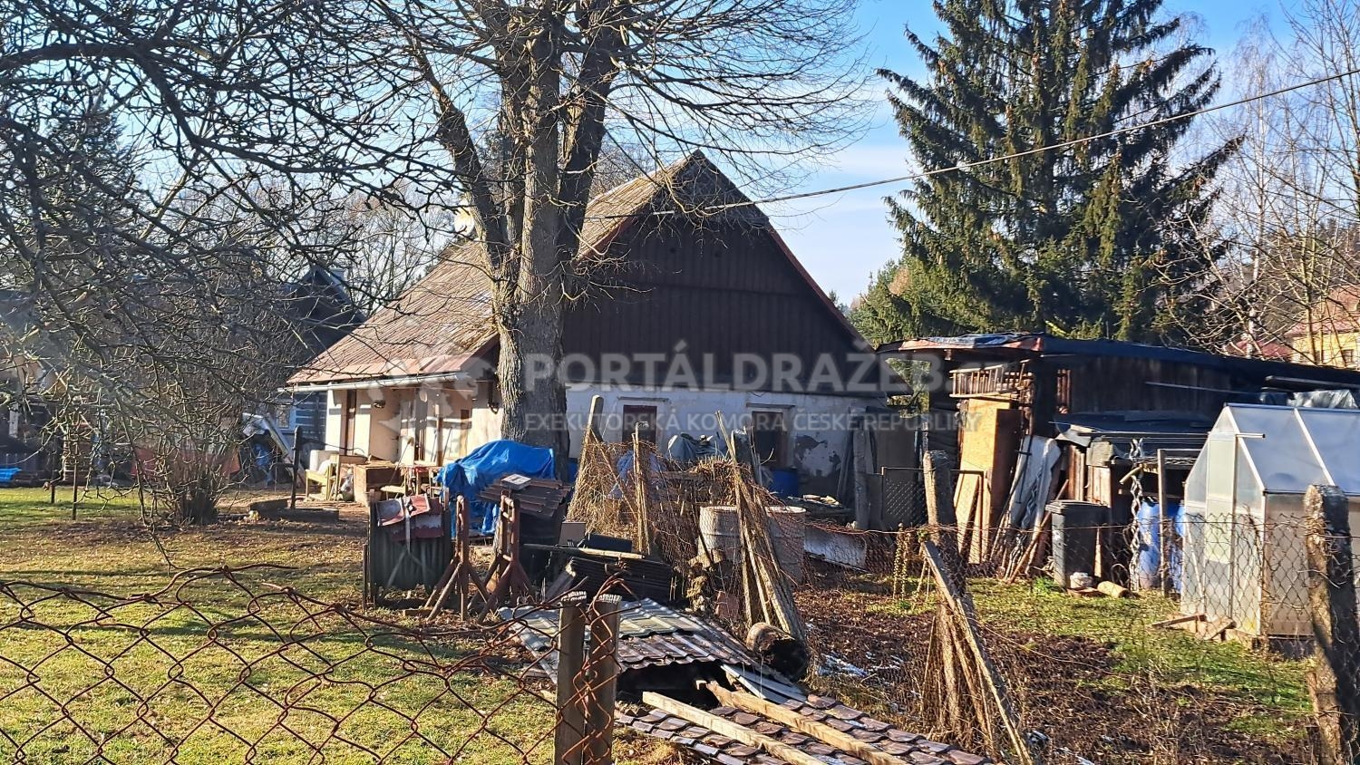 id. 1/7 rodinného domu a zahrady v k.ú. Stará Paka, okres Jičín, opakovaná dražba