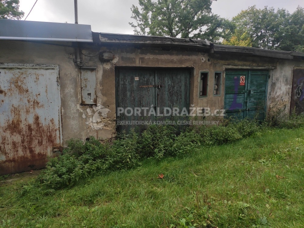Spoluvlastnický podíl 1/2 garáže v obci Ostrava