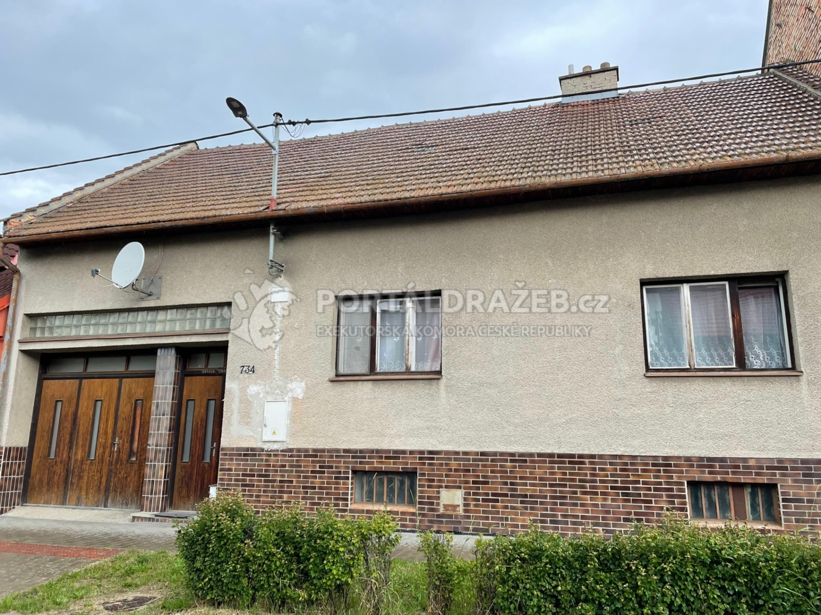 Rodinný dům včetně pozemku v obci Tlumačov, okres