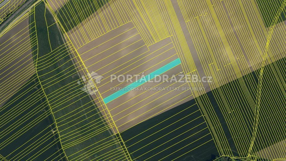 Dražba podílu id. 1/3 na pozemku (orná půda) v obci Strážnice, okres Hodonín
