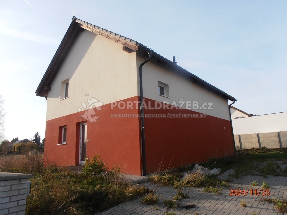 Rodinný dům Smilovice (okr. Mladá Boleslav), I - nejnižší podání 60 % odhadní ceny