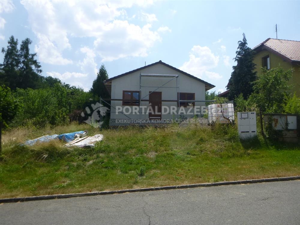 Rozestavěný RD + podíl k pozemku v obci Horní Těšice, okr. Přerov