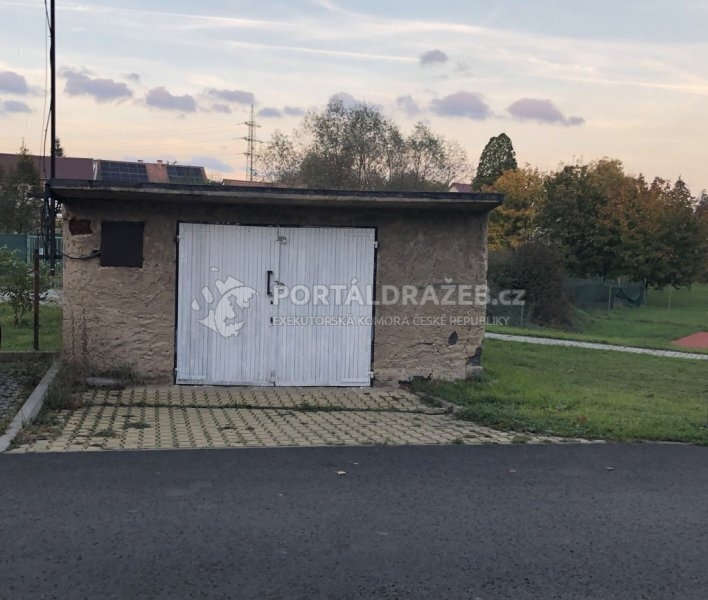 Garáž ve městě Chabařovice, okres Ústí nad Labem