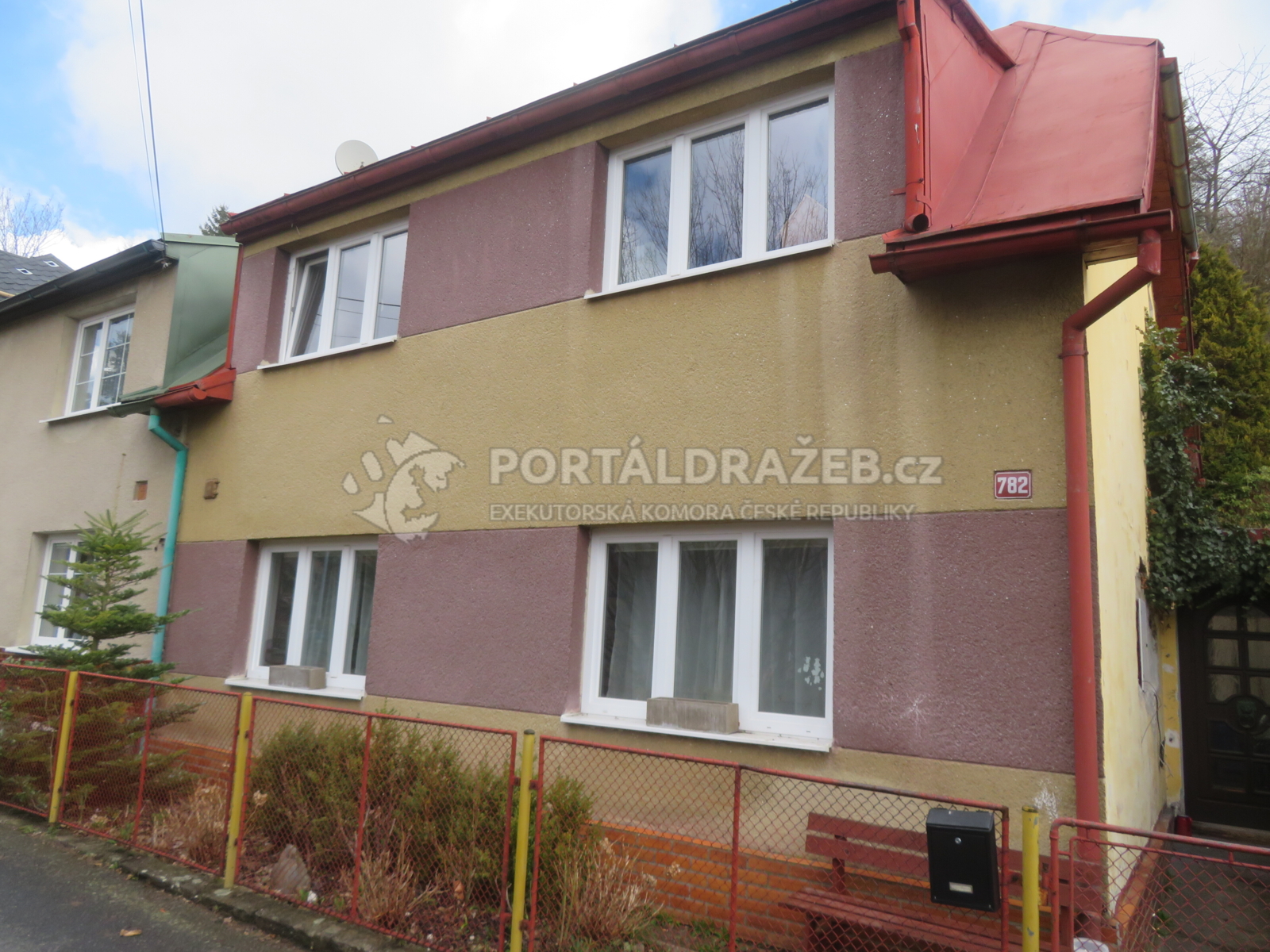 Dražba RD se zahradou v obci Jáchymov, okres Karlovy Vary